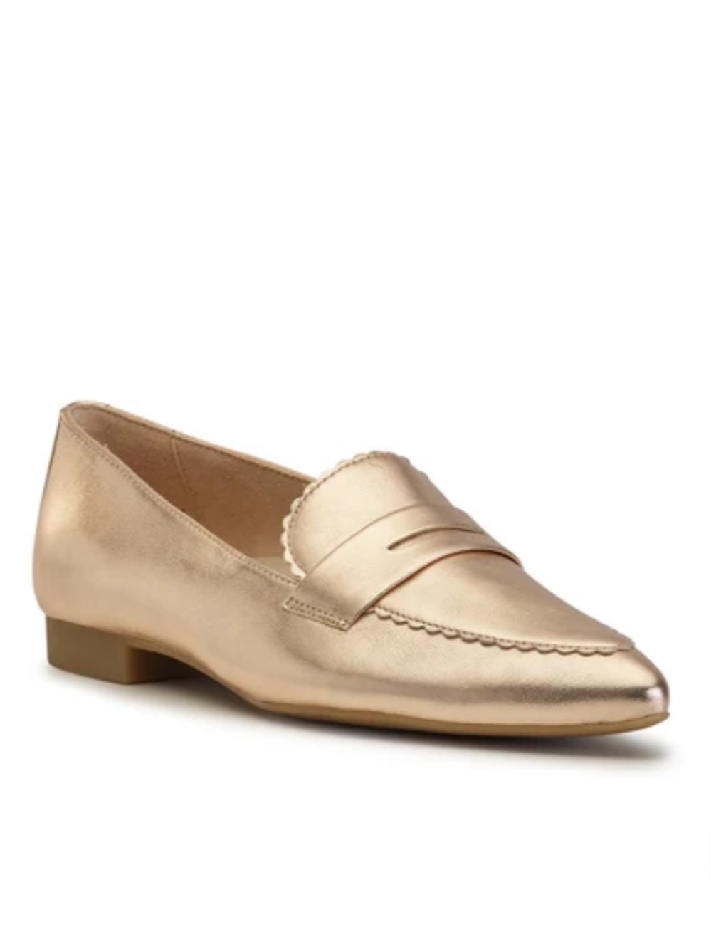 Paul green RENLEY FLAT
$419 UK 3.5 US 6 new /no box
Color —Rosato Metallic Nappa